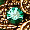 Emerald Exotic Brooch